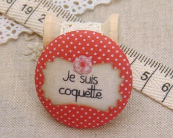 I am 1 28mm fabric button x flirtatious ref A7