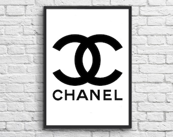 2 for the price of 1 Gold chanel logo Black white and gold