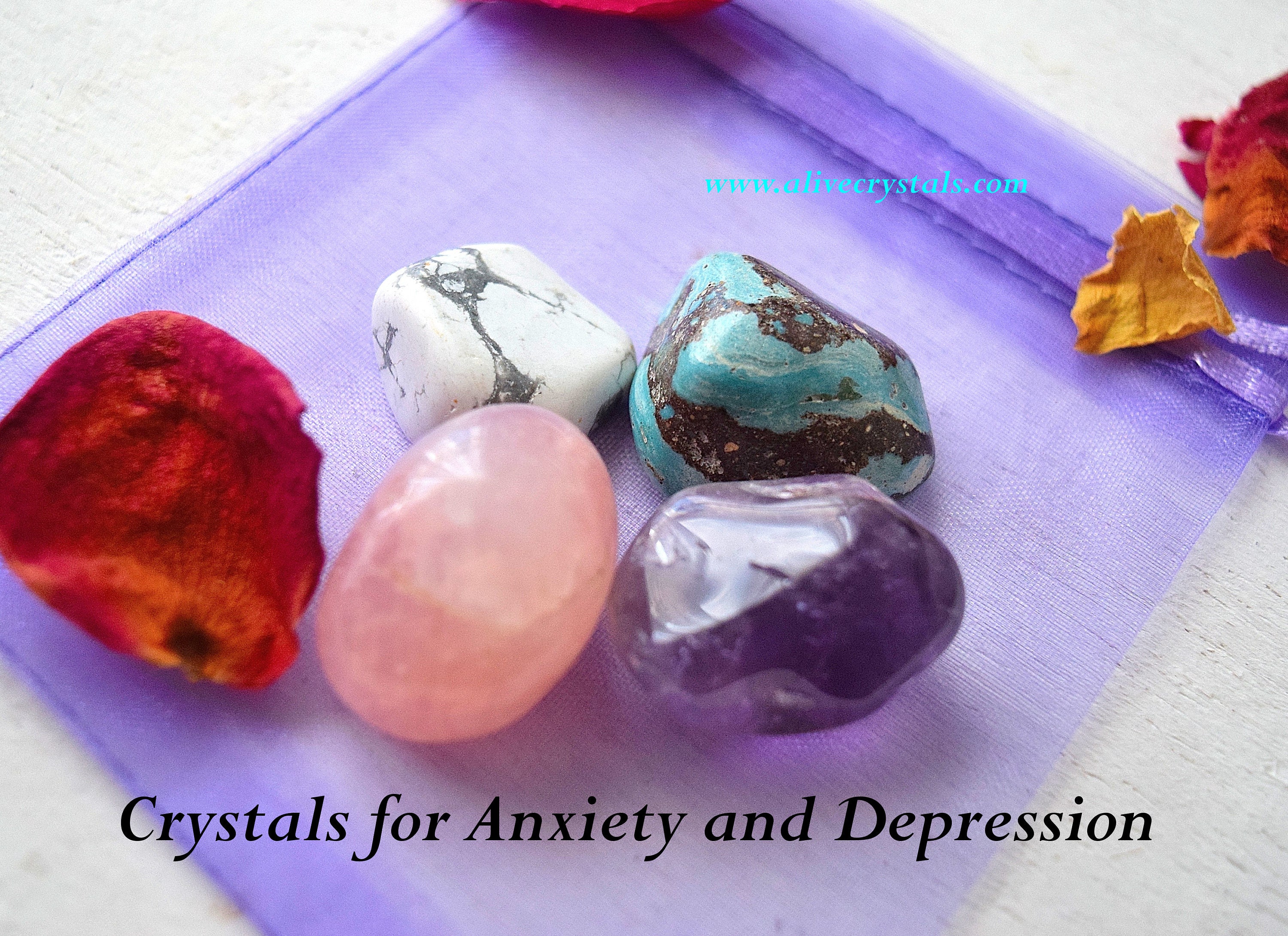 Healing Crystals for Anxiety Crystals for Grief Depression