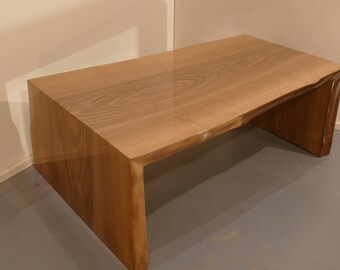 European Walnut Natural Edge Coffee Table