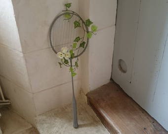 Badminton racket revisited... decor custom