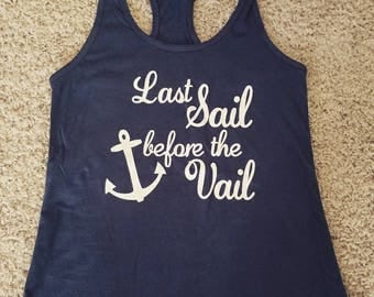 Last Sail before the Vail Tank