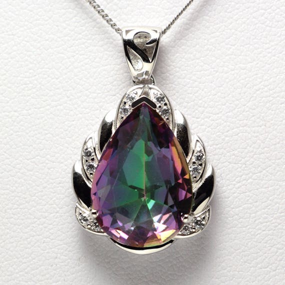 Topaz stone pendant Clearance