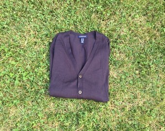 Lands End cardigan sweater