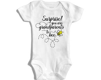 Pregnancy announcement - Pregnancy reveal to grandparents - Pregnancy announcement grandparents - The best parents get promoted to grandpare