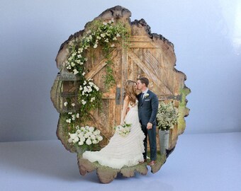Personalized wedding gift for couples, wedding rustic decor, anniversary rustic decor, personalized gift for friend, parents