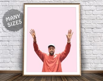 Kanye West Poster • I Feel Like Pablo Merch Kanye West Art Kanye 2020 Kanye Print Life of Pablo Poster Yeezy Poster Yeezy Art Yeezus Poster