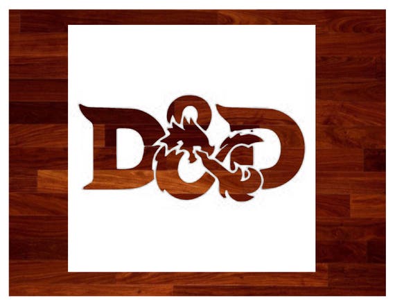 Custom Stencils Dungeons and Dragons Custom Stencil