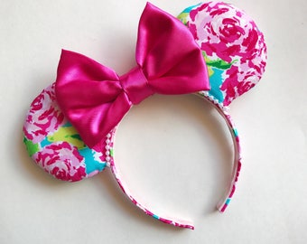 Lilly Pulitzer First Impression Minnie Mouse Ears