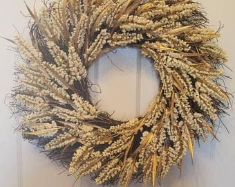 Fall wreath/ holiday wreath/ housewarming wreath/ housewarming gift/ top selling wreath / front door wreath/ autumn wreath F19&20