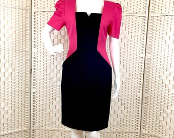 Vintage Adele Simpson Dress, Circa 1987,