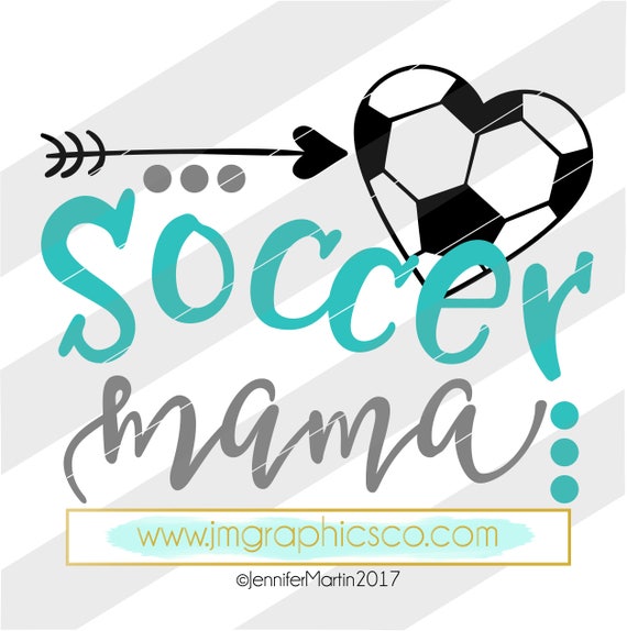 Download Soccer mama svg eps dxf png cricut cameo scan N cut cut