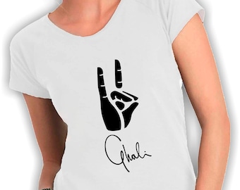 Women's V neck t shirt ghali