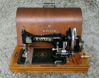 Kayser L | Antique Sewing Machine | Kaiserslautern Germany 1913 | Nähmaschine | Macchina da Cucire | Machine à Coudre | FREE Shipping*