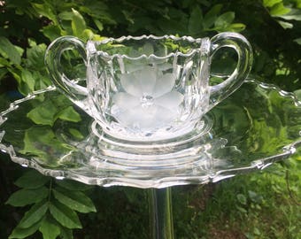 Sugar Bowl Glass Bird Feeder