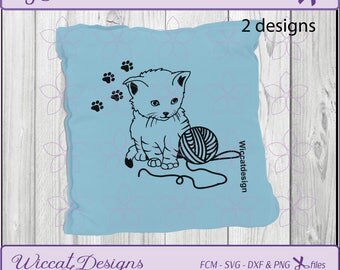 Cat svg, Line art svg, Kitten svg, Little cat svg, pets svg, animals svg, cat design svg, svg cut file, dxf cut file, cat dxf, svg cricut