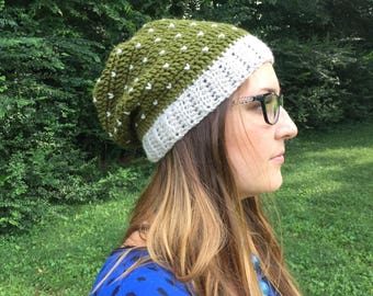 Crochet Heart Slouchy Hat, Slouch Beanie, Slouchy Beanie Hat, Womens Slouchy Beanie, Slouchy Winter Hat, Oversized Hat, Womens Trendy Hats