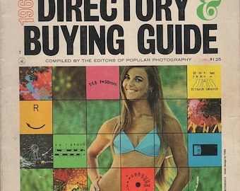Popular Photography Directory & Buying Guide 1968 Magazine