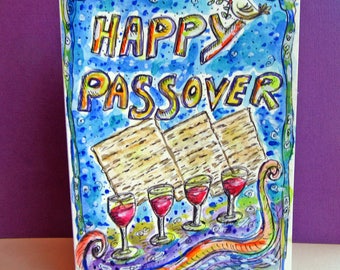 Jewish Art Paintings Cards Magnets Bookmarks & Cats by ShalomPDX