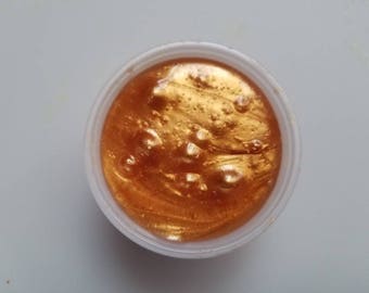Metallic Gold - Pigment - Clear slime