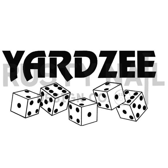 Download Vinyl Yardzee decal yardzee decal yardzee bucket decal