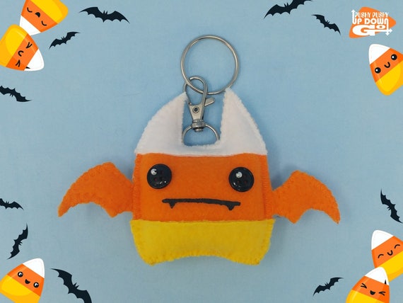 candy corn bat plush