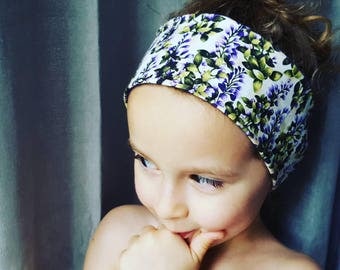 100% cotton reversible headband