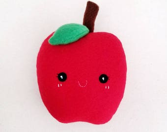 plush apple soft toy