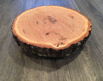 Rustic Wood Lazy Susan, Rustic Decor, Farmhouse Decor, Housewarming, Home Decor, Rustic Decor