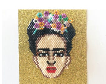 Broche Miyuki Frida Kahlo