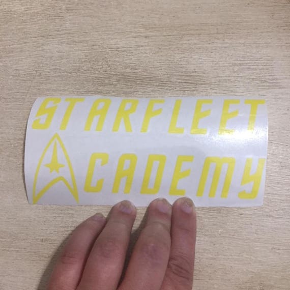 Starfleet Academy Star Trek School or University Car Decal