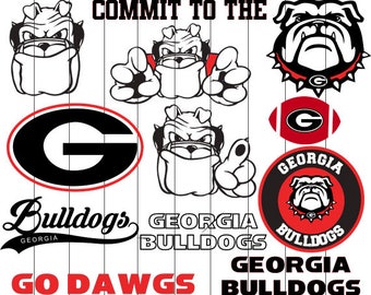 Georgia Bulldogs svg, Bulldogs clipart, Georgia svg, Georgia clipart, Dawgs digital – svg, eps, png, dxf, pdf. Cut Print Mug Shirt Decal.