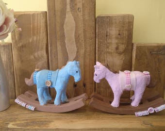 New Baby Rocking Horse Gift (baby boy or baby girl)