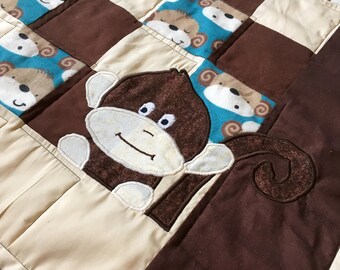 Monkey blanket | Etsy