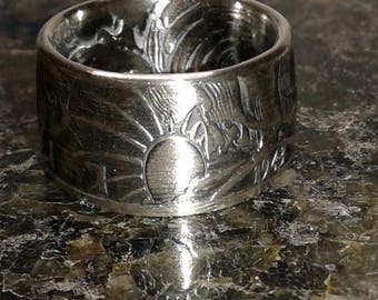 Walking Liberty Half Coin Ring Size 5 through 13