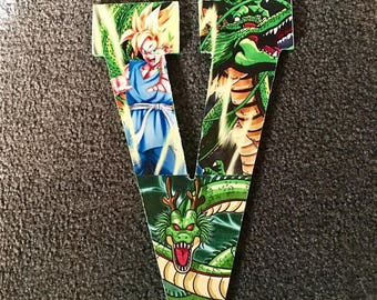 Dragon Ball Z Wooden Letters, Dragon Ball Z, Dragon Ball Z Wall Decor, Dragon Ball Z Decorations, Wooden Initials