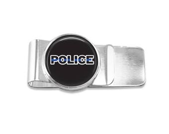 Police money clip policeman money clip police officer money clip wedding party gift mens money clip custom photo money clip groomsmen gift