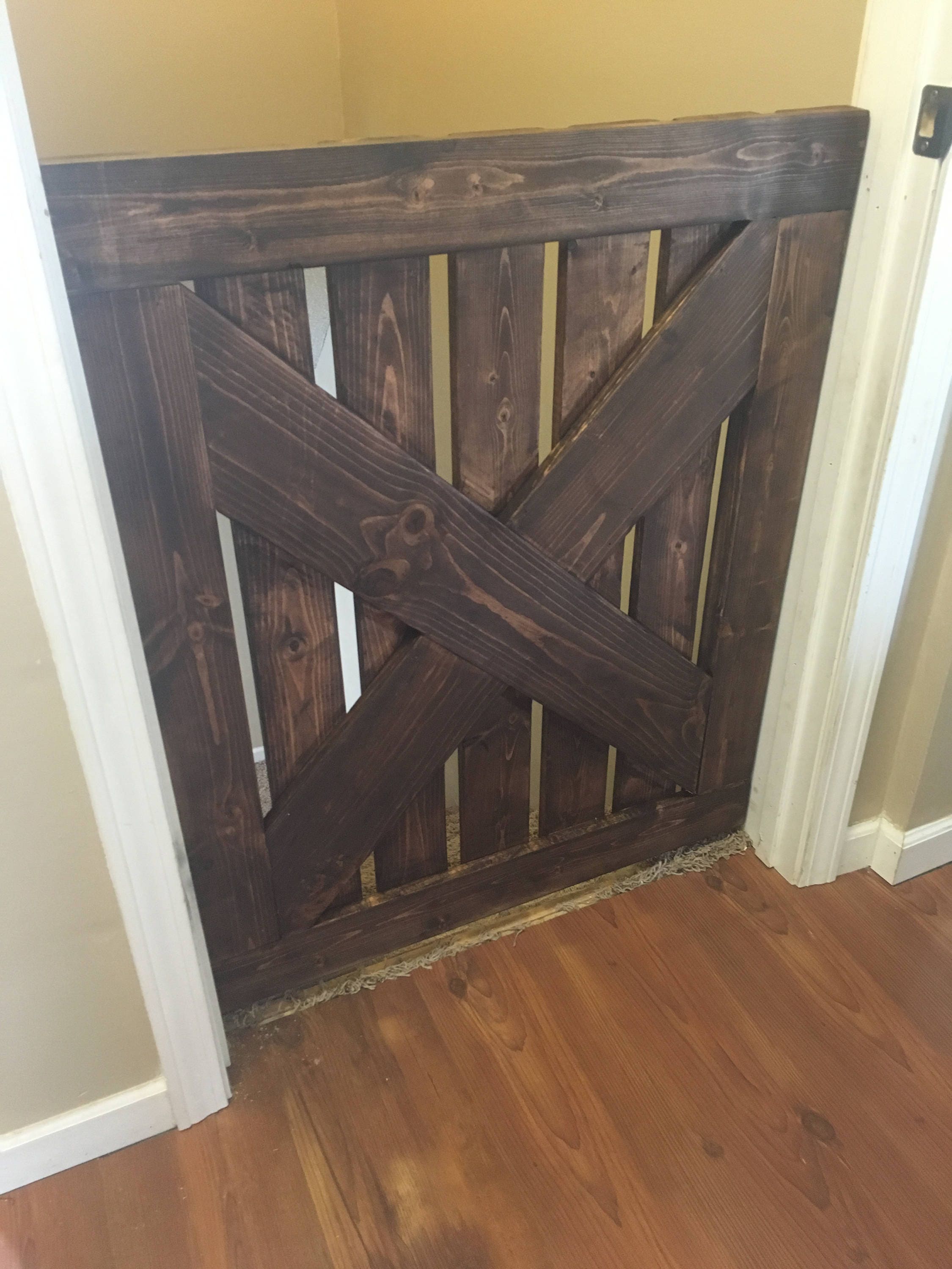 Custom Wood Baby Gate/Pet Gate