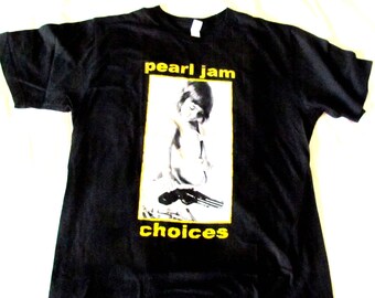 Pearl jam shirt | Etsy