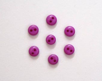 Purple 6mm - 001950 20 mini buttons