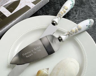Fairytale Wedding  lot Glasses Flute Cake  Knife  Server set 