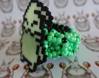 Oogie Boogie Inspired Epic Perler Kandi Cuff ! Nightmare before Christmas