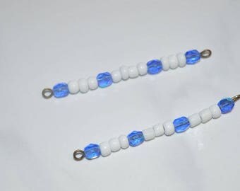 Set of 2 pendants for creation