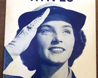 World War Two US Navy WAVES recruiting booklet