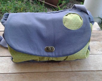 Fabric shoulder Messenger bag