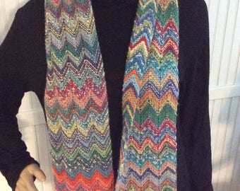 ZickZack Missoni-Style Scarf with 1000s of Colors