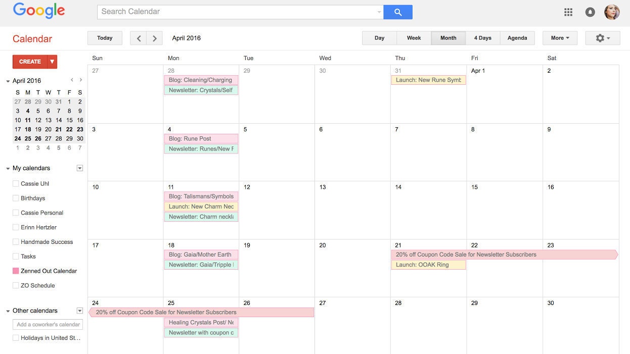 Planning an Effective Editorial Calendar