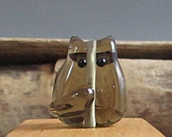 Cat Bead Handmade Lampwork Focal - Millicent FatCat