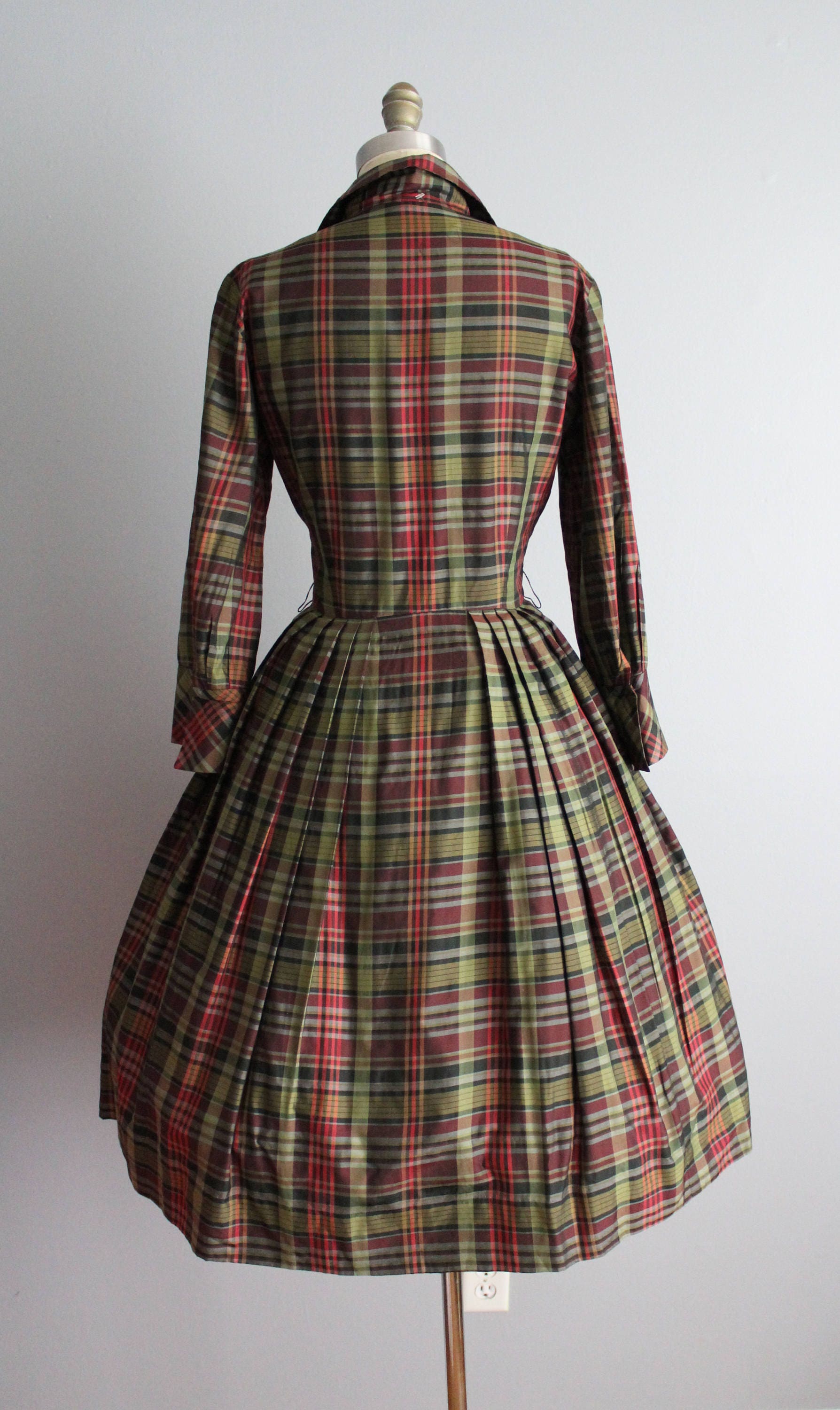 3x Vintage 1950's Holiday Plaid Dresses – Classics.Life