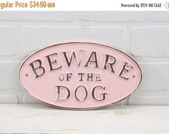 Beware Of Dog Sign | Etsy